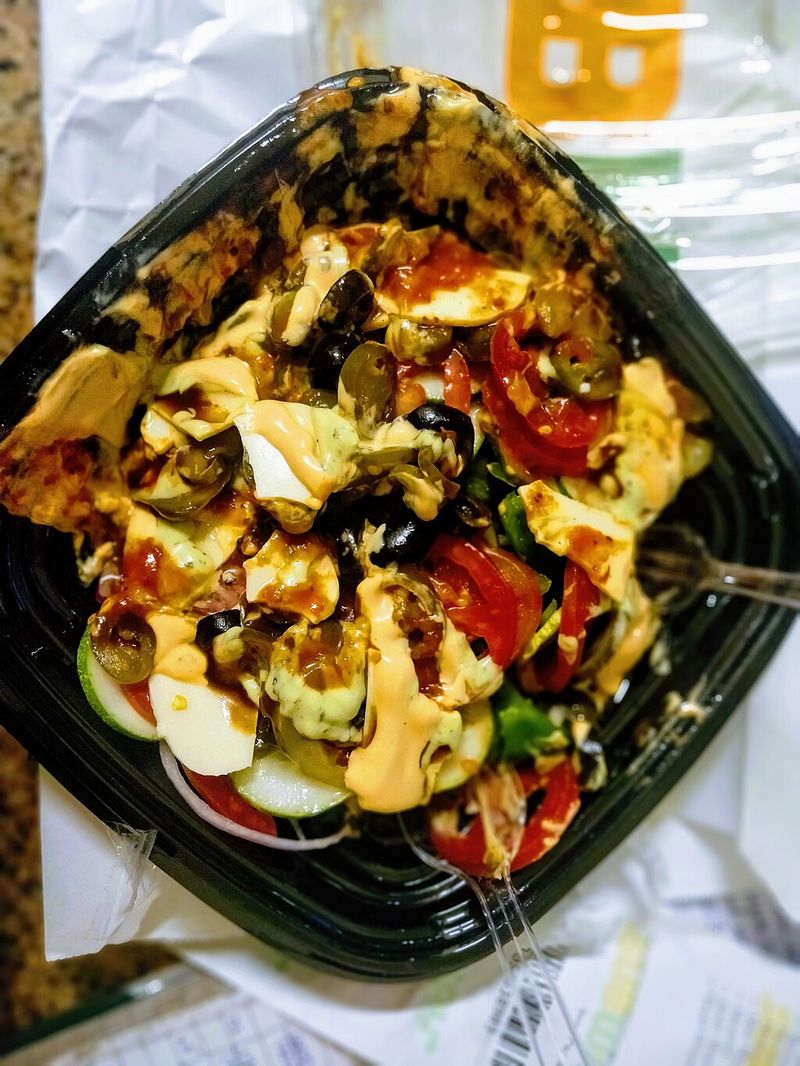 Subway - Build-Your-Own Salad (Veggie Base)