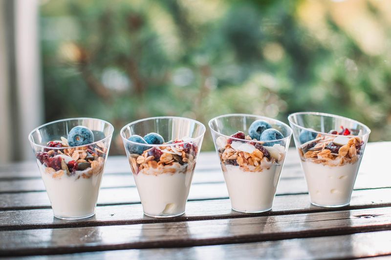 Greek Yogurt Cheesecake Cups