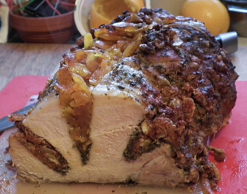 Bourbon-Glazed Pork Loin