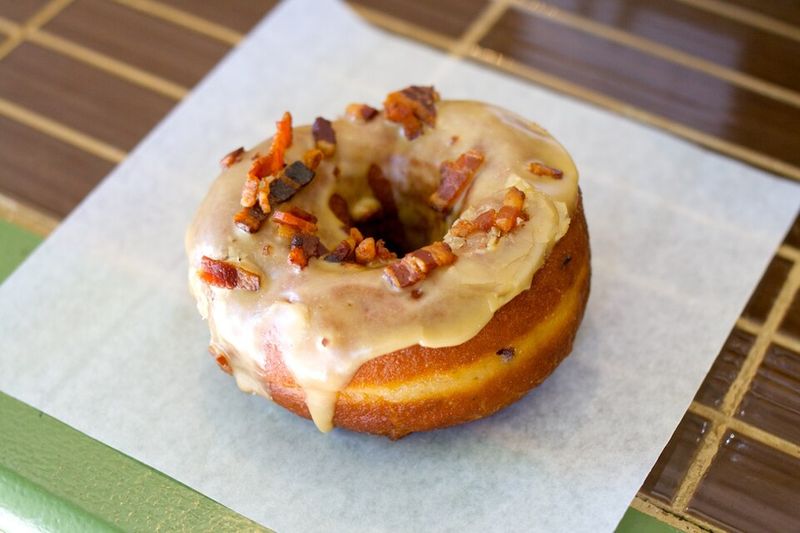 Maple Bacon Donuts