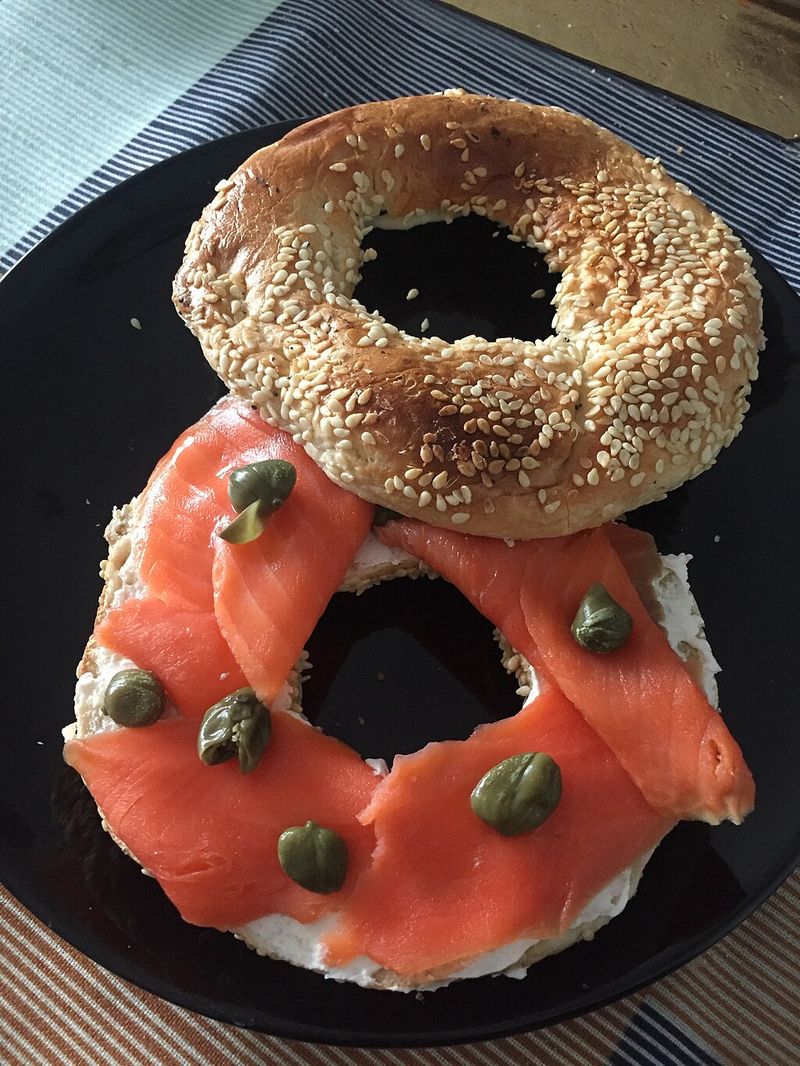 Bagel With Lox And Cream Cheese