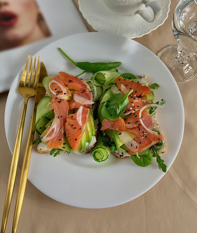 Smoked Salmon and Avocado Toasts