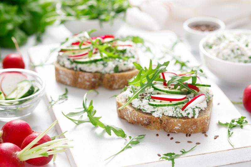 Cottage Cheese Toast