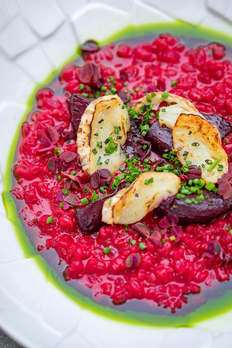Beet Risotto