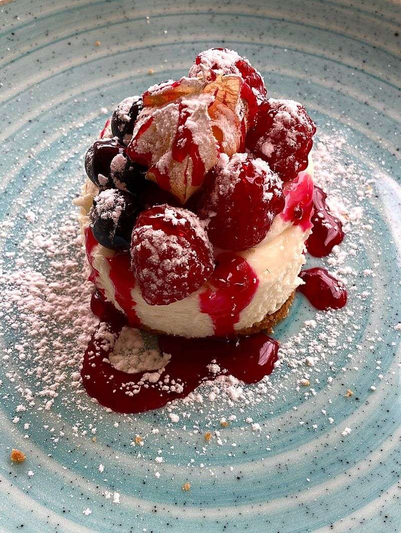 Berry Cheesecake Icebox Tower