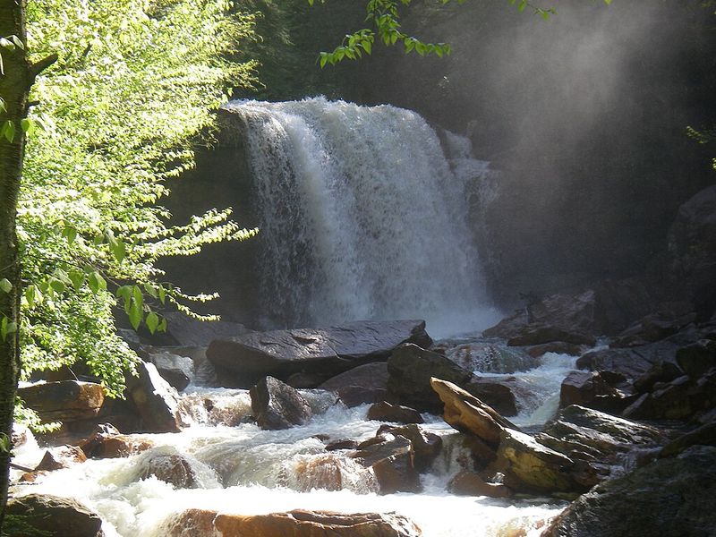 Douglas Falls Dazzles On The North Fork