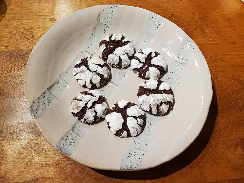Chocolate Crinkle Cookies
