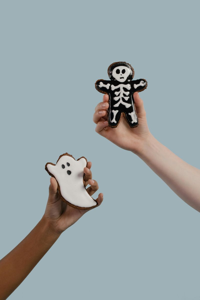 Ghostly Meringue Cookies