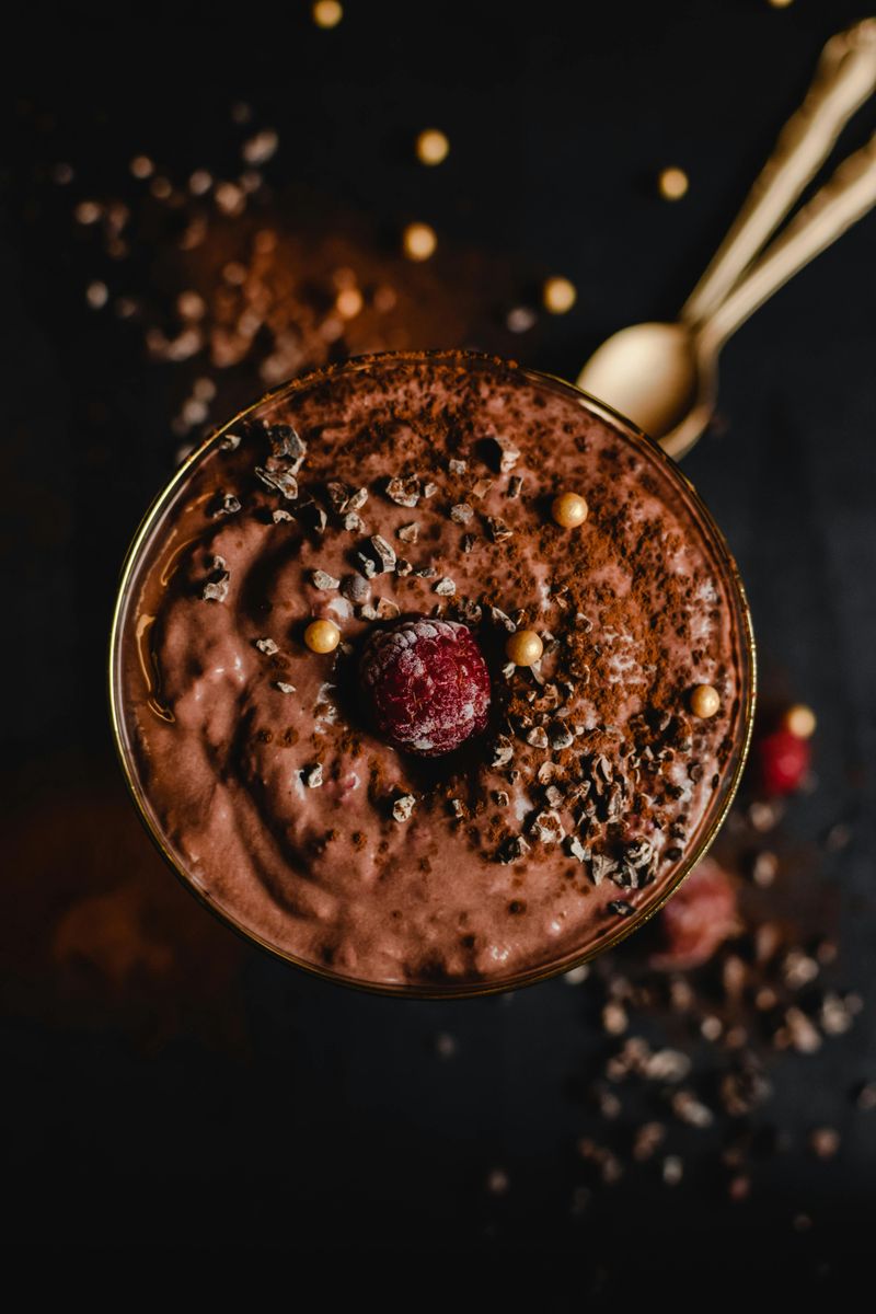 Raspberry Chocolate Mousse