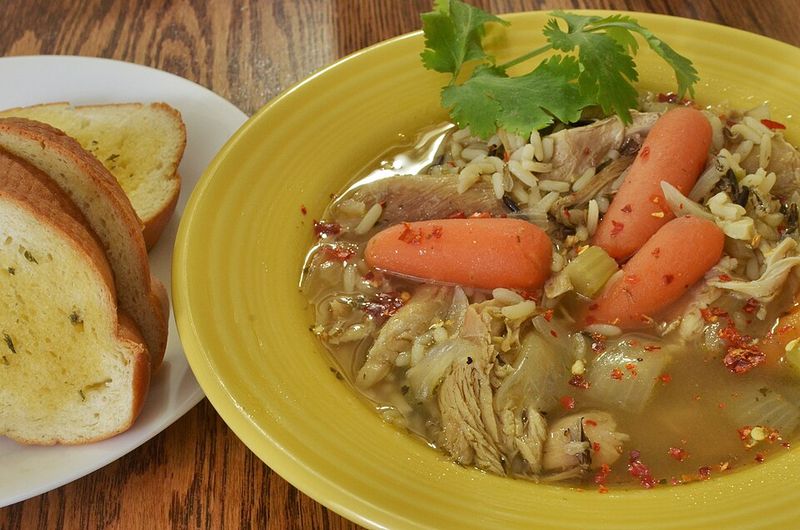 Turkey and Rice Soup