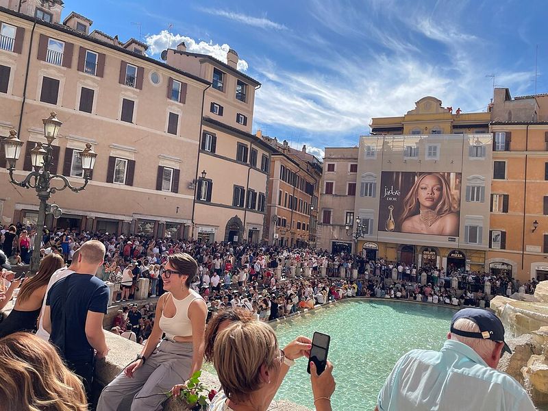 Rome's Trevi Fountain (The Tourist Trap)