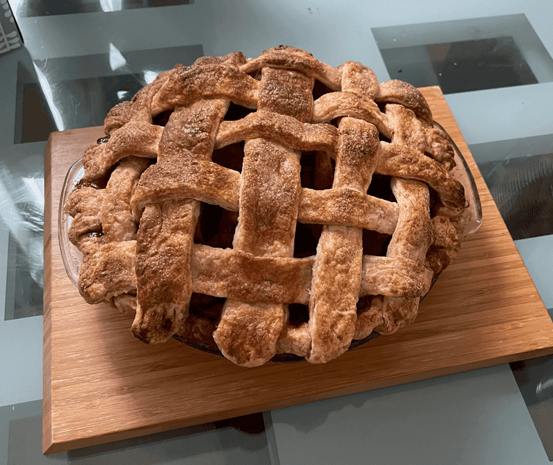 Lattice Apple Pie