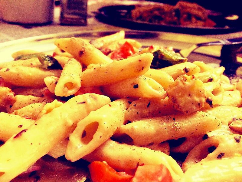 Creamy Pumpkin Alfredo Pasta