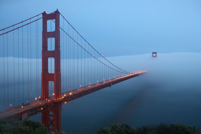 The Towering Golden Gate