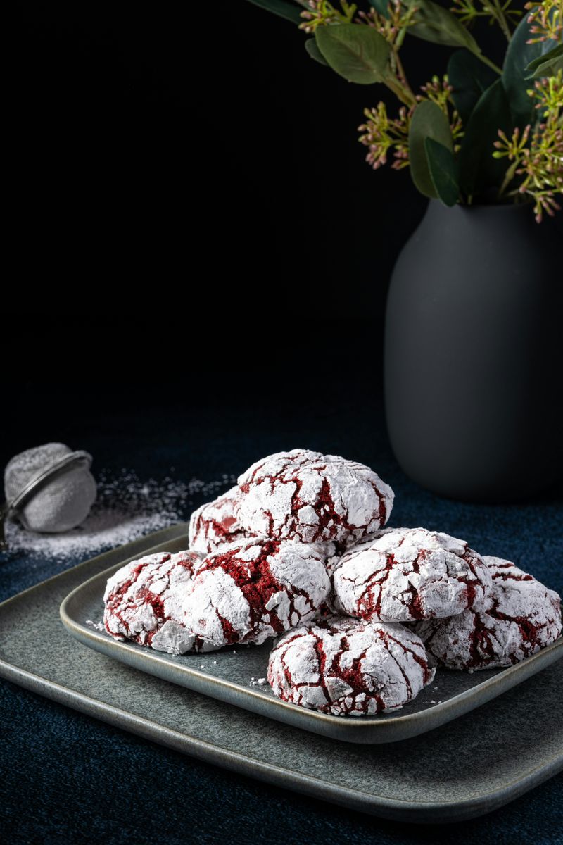 Bloody Red Velvet Crinkles
