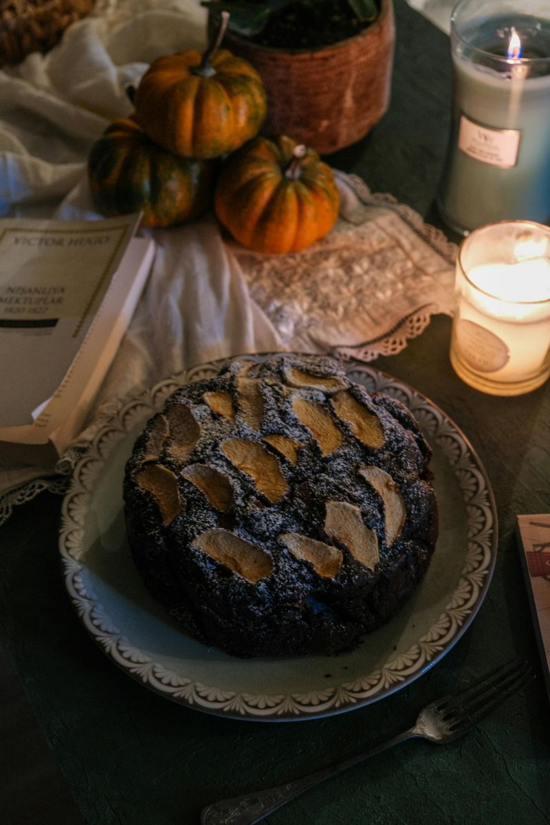 Chocolate Pumpkin Dump Cake