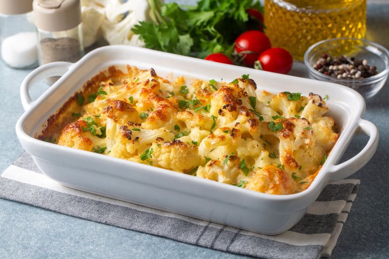 Easy Cauliflower Casserole