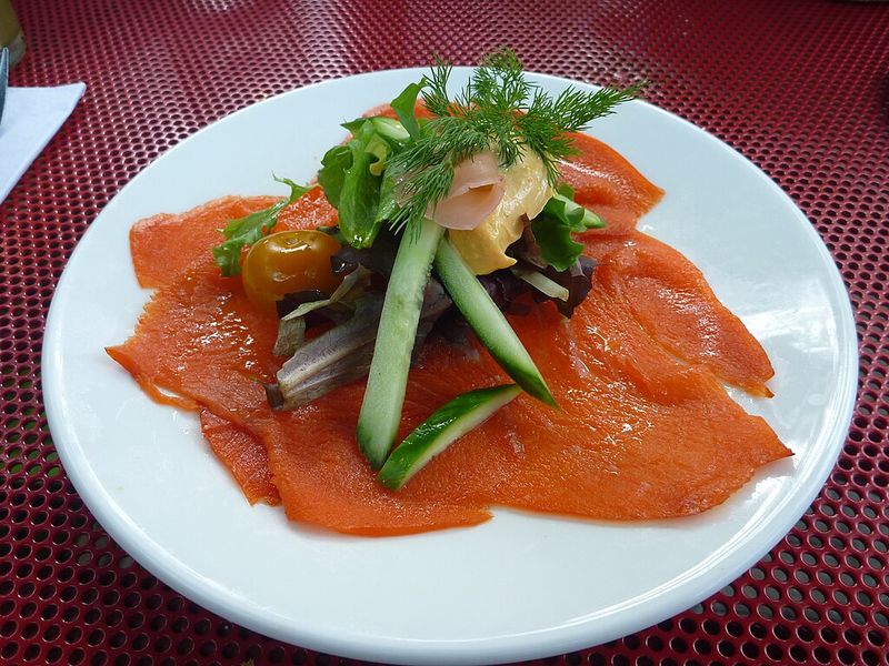 Smoked Salmon Salad