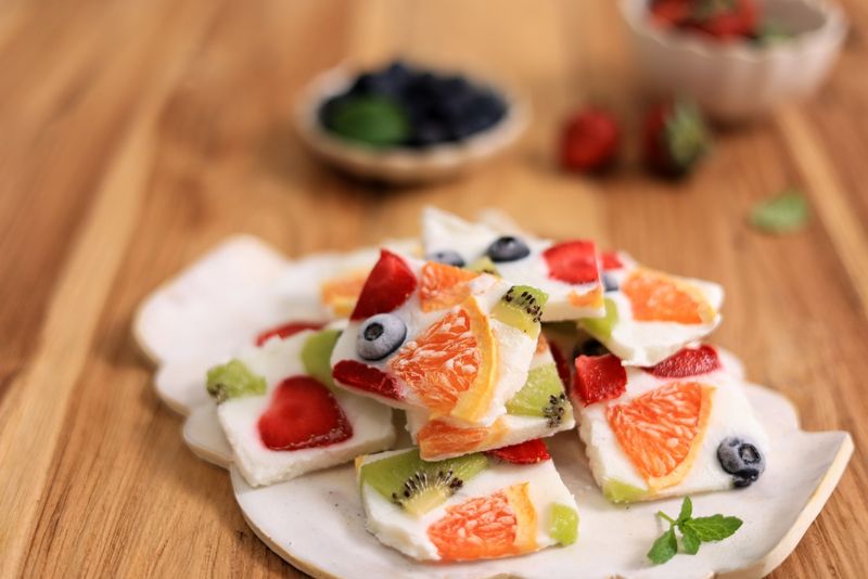 Frozen Yogurt Bark
