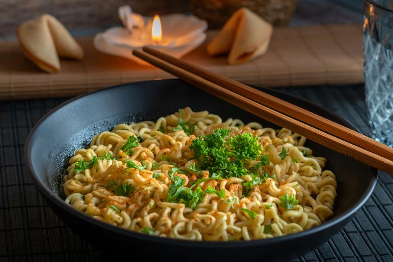Stir-Fried Ramen With Veggies