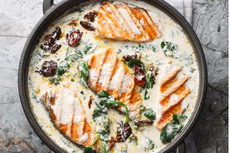 Creamy Tuscan Salmon