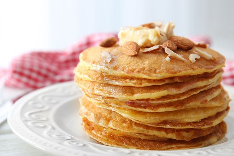 Apple Pie Filling Pancakes