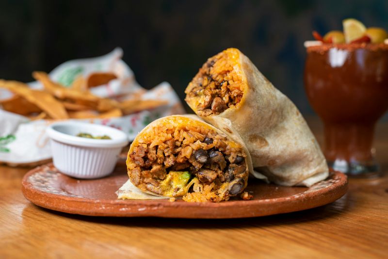 Beef and Bean Burritos