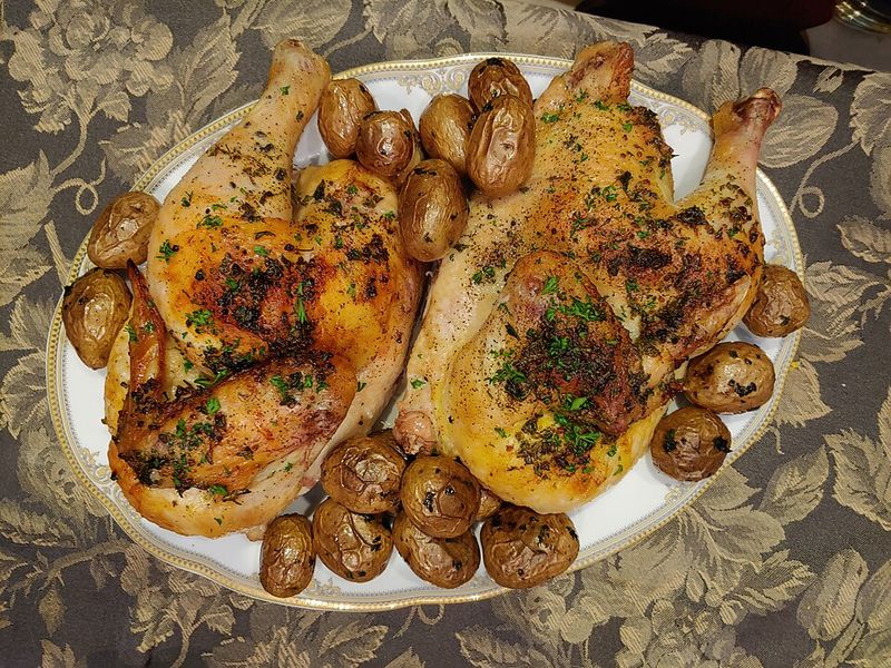 Sheet Pan Lemon Herb Chicken