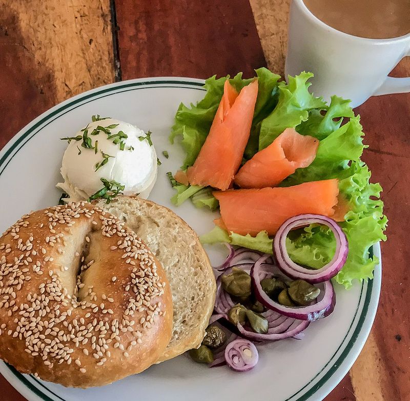 Smoked Salmon Bagel