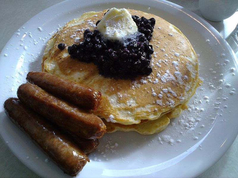 Pancakes and Sausage