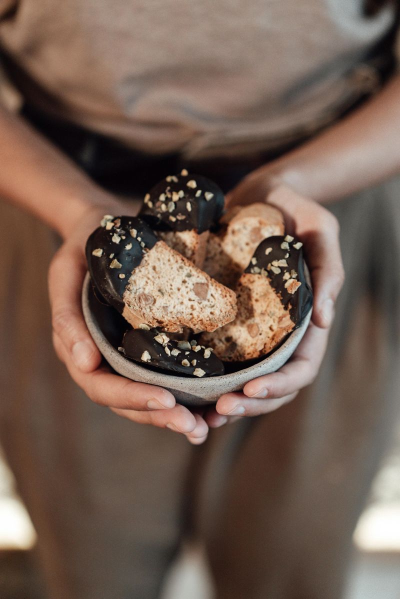 Chocolate Almond Biscotti