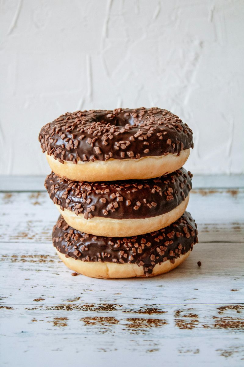 Chocolate Pudding Donuts