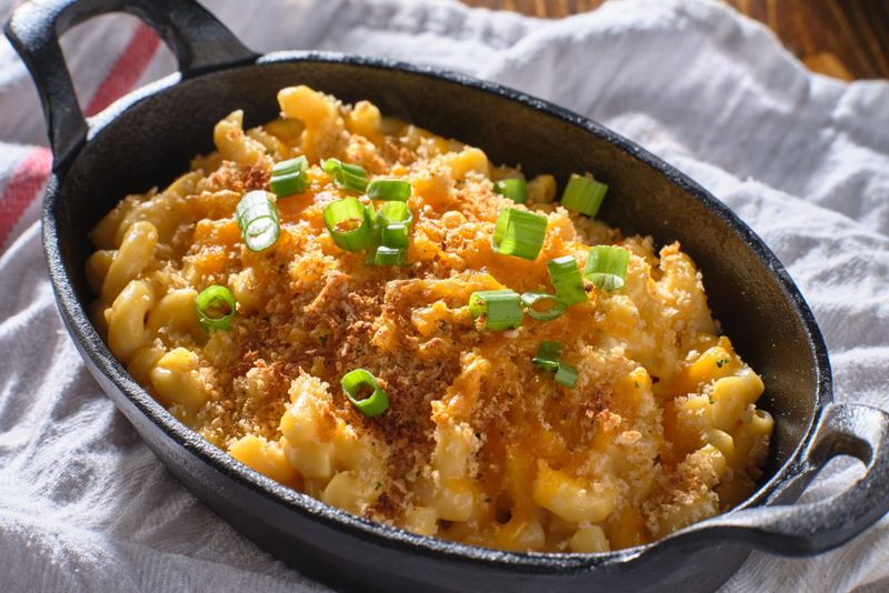Three-Cheese Skillet Mac