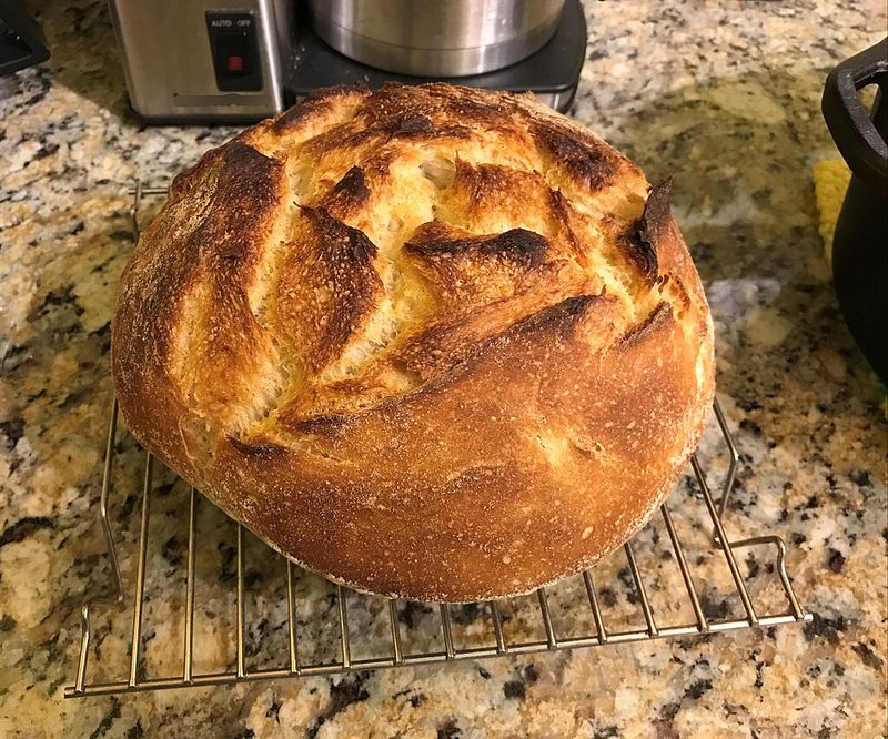 Sourdough Country Loaf - Wild-Yeast Bread Born From a Family Starter
