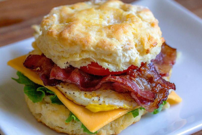 Deviled Egg Sandwich