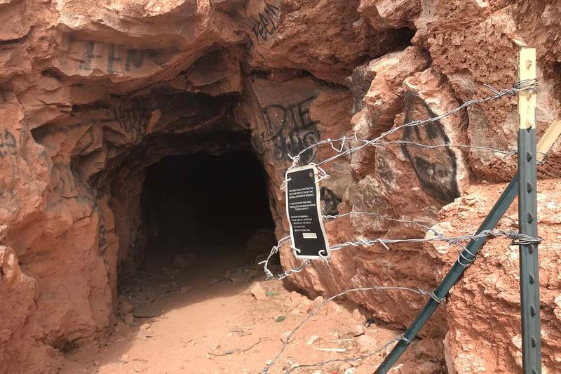 Gypsum Cave Mine near Gypsum Cave