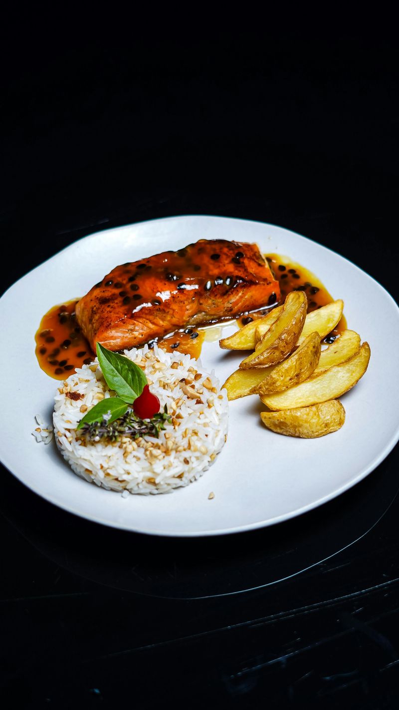 Honey Dijon Glazed Salmon