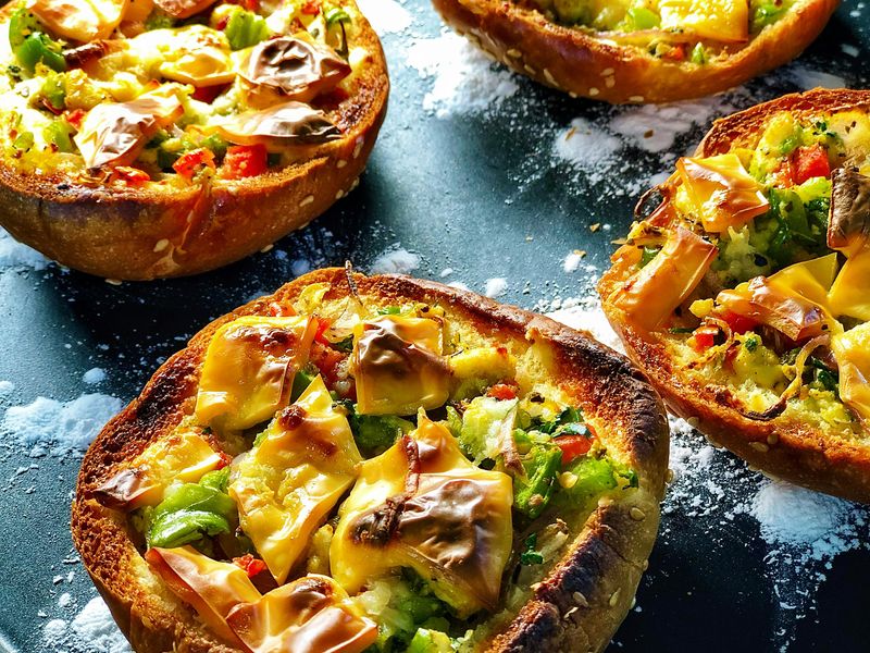 Mini Pizzas On English Muffins