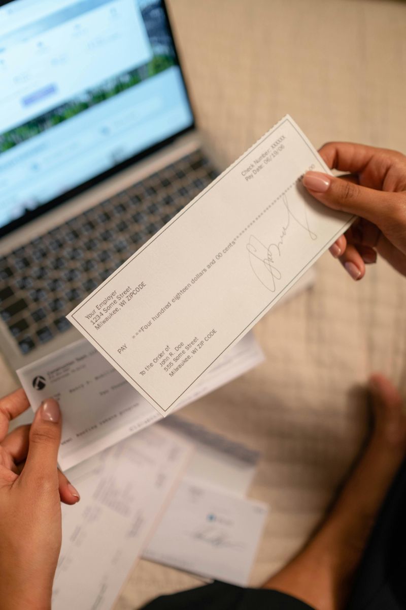 Writing Checks For Purchases