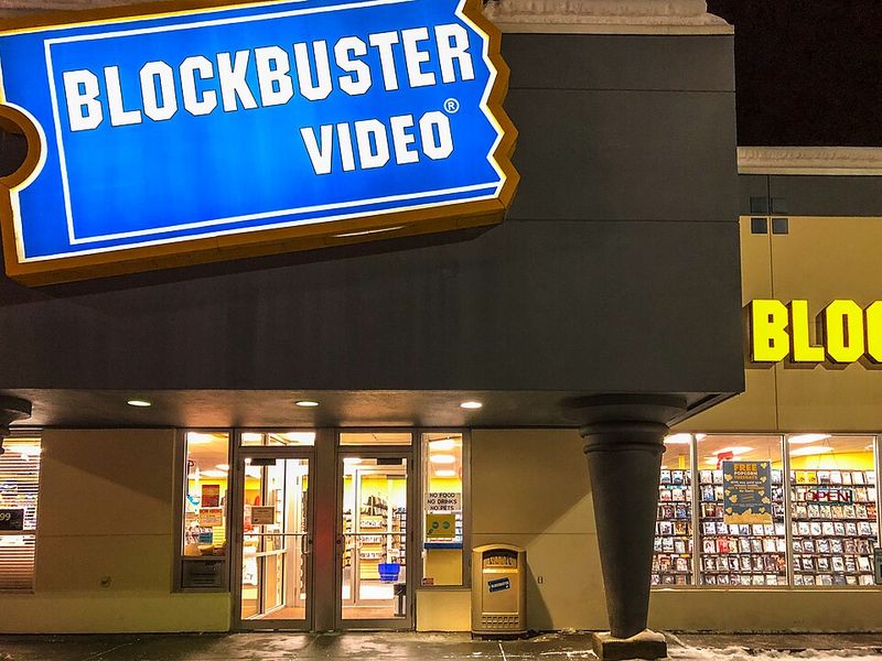 Blockbuster Video Stores