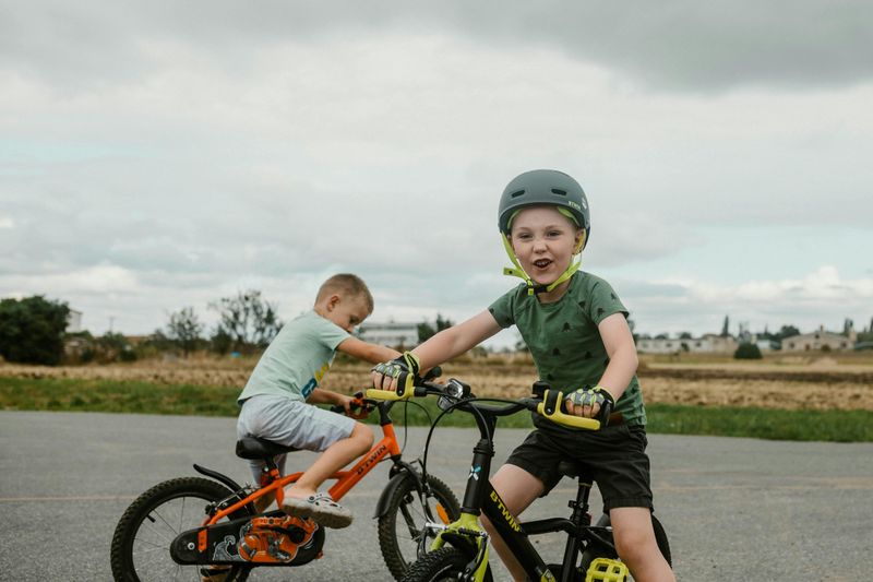 Riding Bikes Until The Streetlights Came On