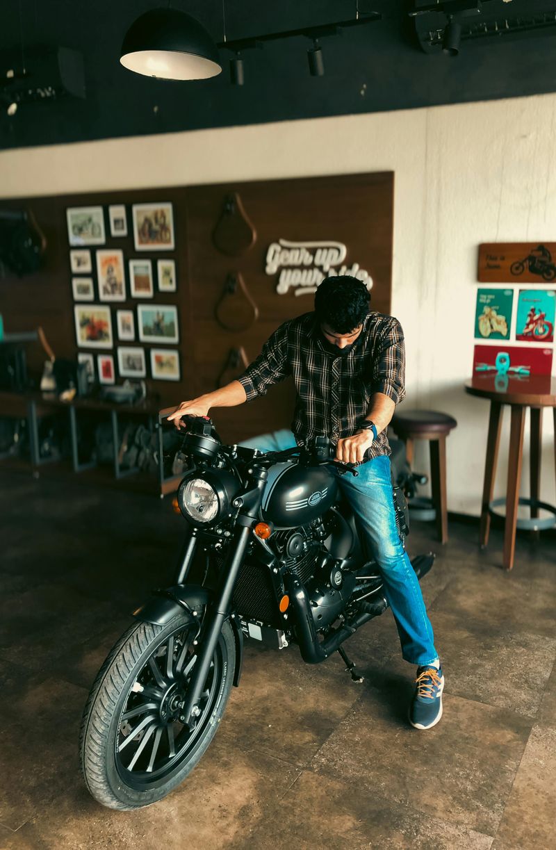 Ride A Motorcycle Without A Helmet