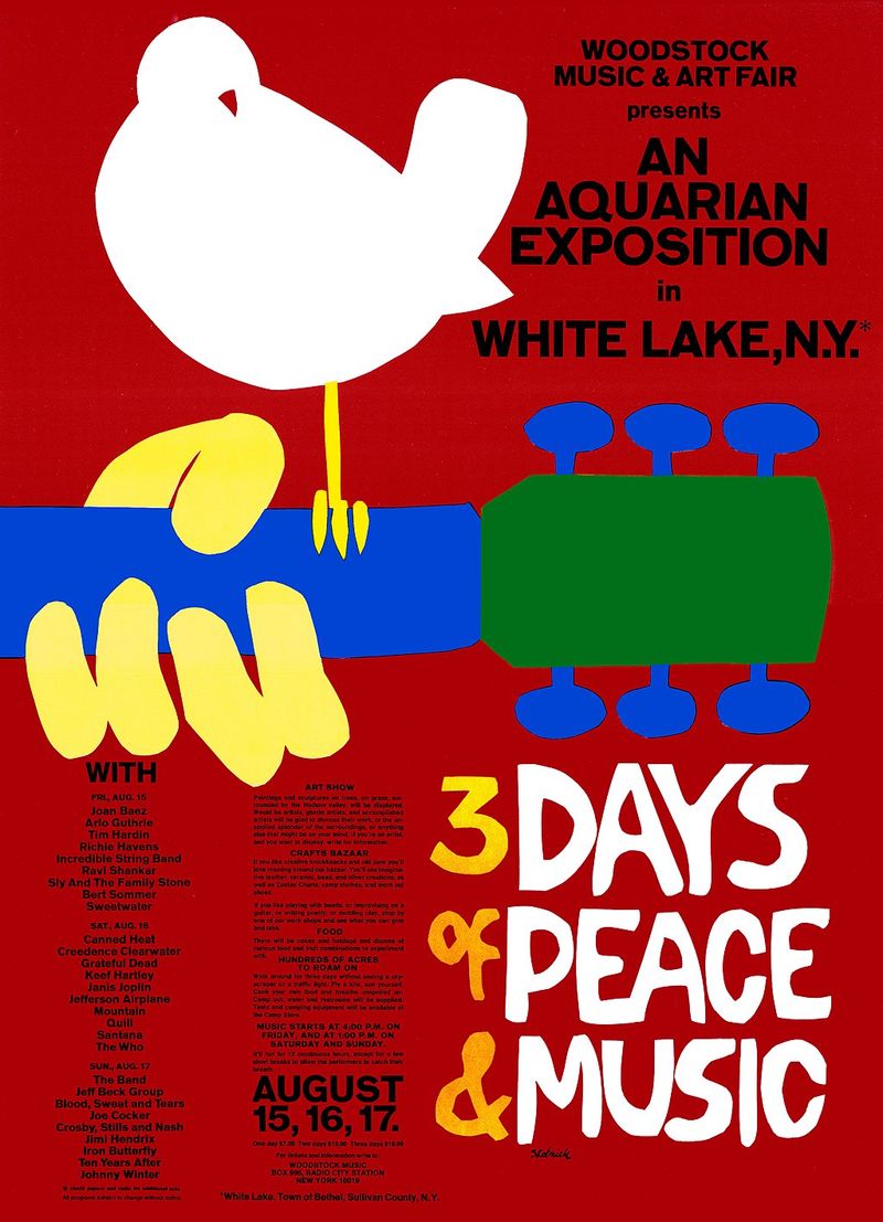 Woodstock Festival Posters