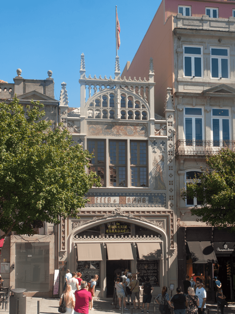 Livraria Lello In Porto, Portugal