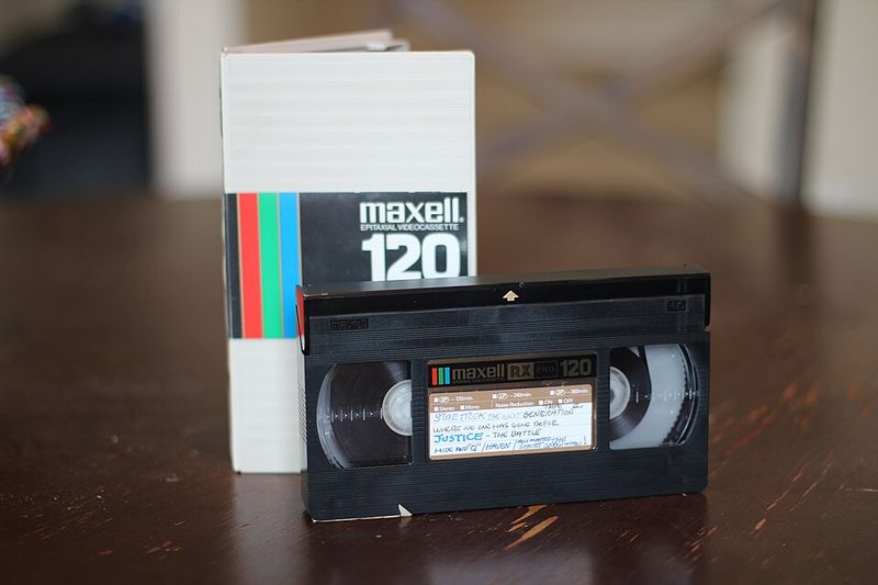Renting VHS Tapes From Video Stores