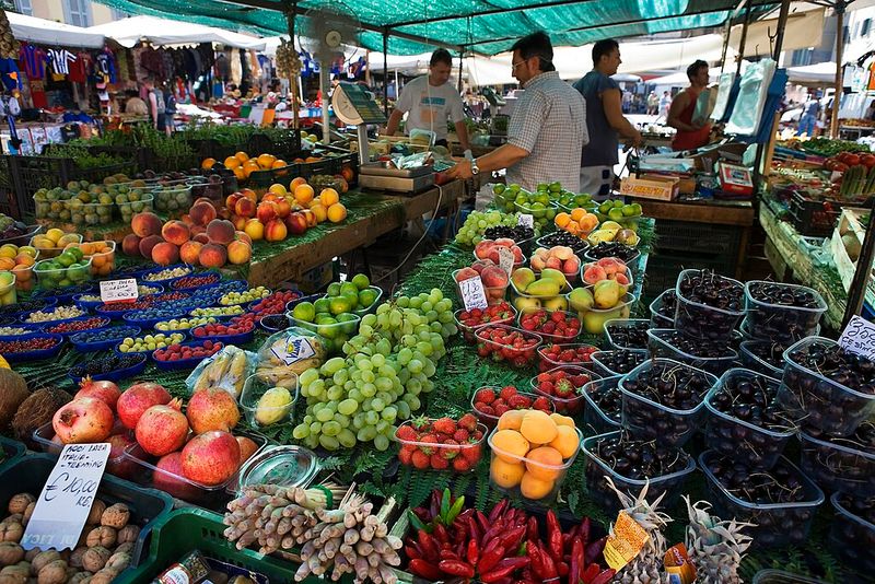 At Markets, Don't Touch The Produce