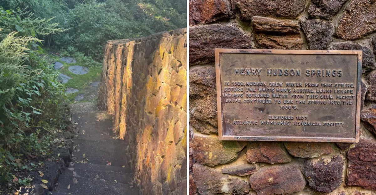 Explore The Story Of Henry Hudson Springs Landmark In Atlantic Highlands, New Jersey