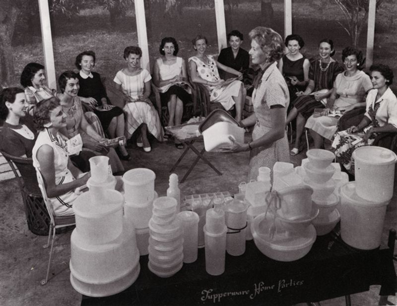 Tupperware Parties Revolutionized Home Sales