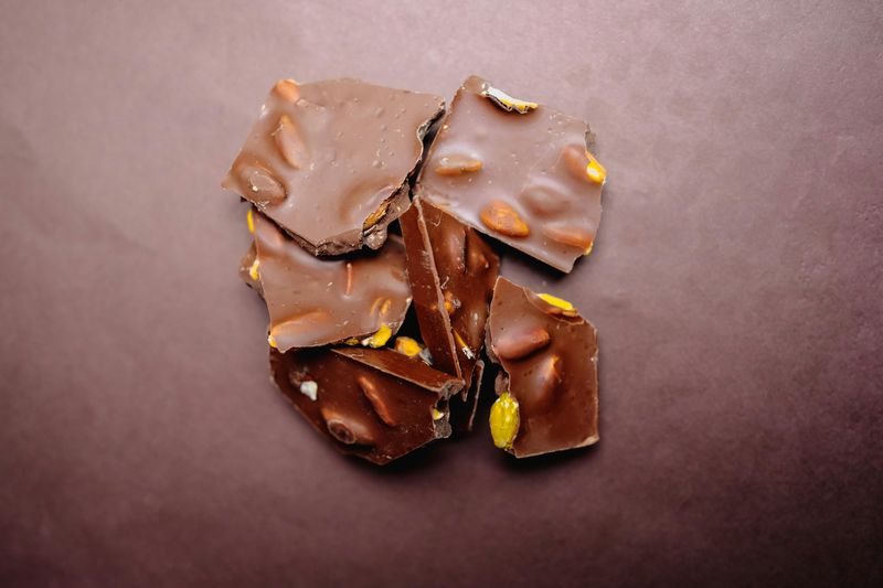 Dark Chocolate Bark with Sea Salt and Almonds