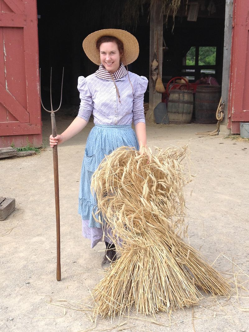 Heirloom Grain Threshing Demonstrations